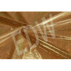 Aprómintás hologramos lamé - bronz - 3980Ft/m