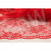 Bordűrös egy irányban elasztikus csipke 3. -piros - 1880 Ft/m
